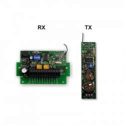 Cartes électroniques du récepteur et de l'émetteur du kit sans fil Aerf KITWIRELESS1.3