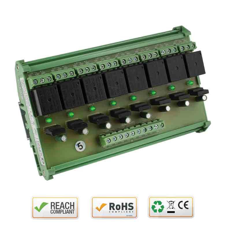 Module 1 relais pour rail DIN Izyx RMDX123008