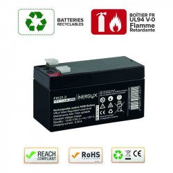 Batterie rechargeable 12 V DC 1.3 Ah Izyx FX121.3