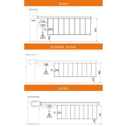 Mise en place de la herse mobile en aluminium laqué Roger Technology BARK/02