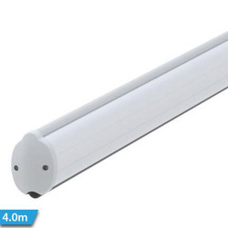 Lisse en profil d'aluminium blanc Roger Technology BA/91/4