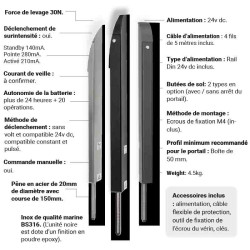 Verrous motorisés de sol TOMALOK